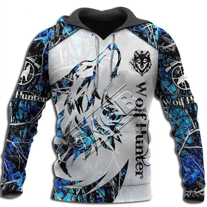 Fashion Autumn lion,wolf Hoodies White Tiger Skin 3D All Over Printed Mens Sweatshirt Unisex Pullover Casual Jacket