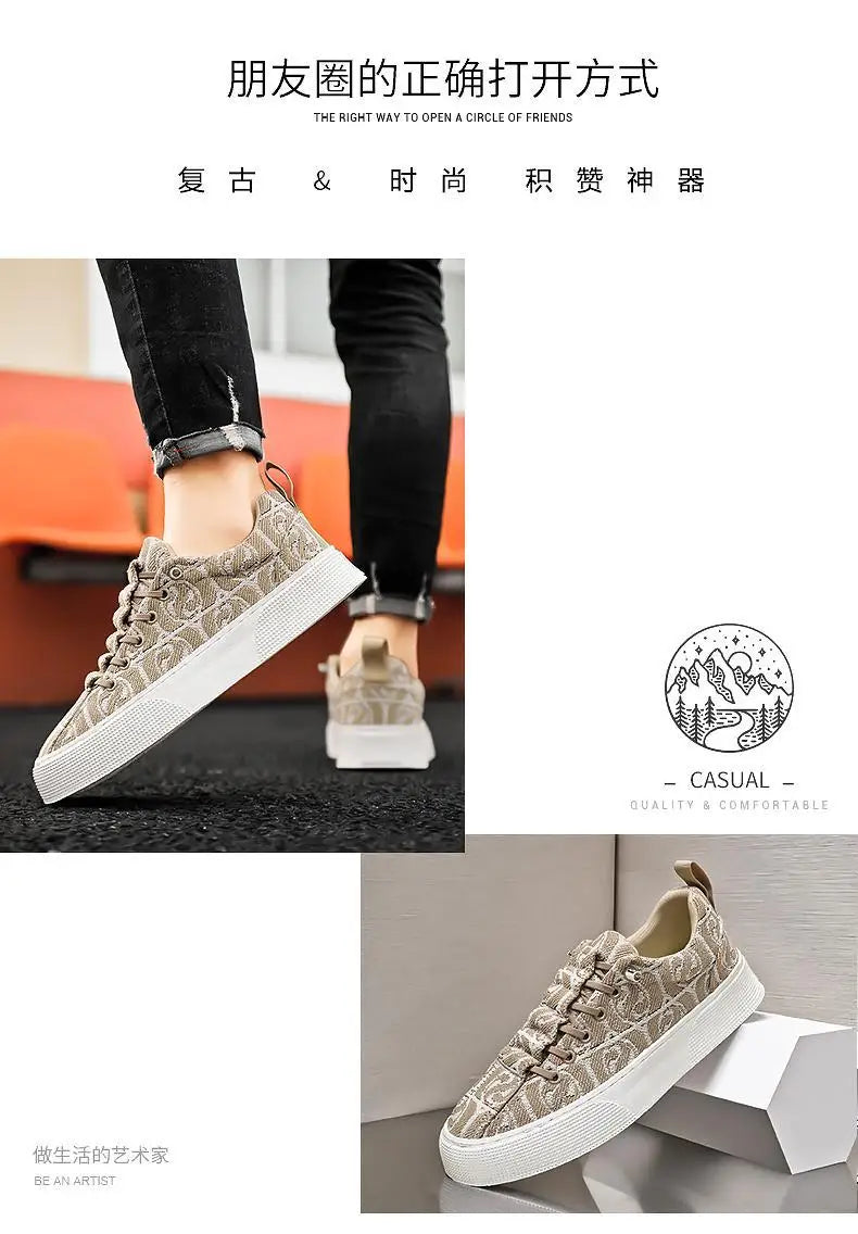 designer shoes black sneakers Male running walking shoes Frenulum free canvas summer shoes 2024 trend Men's luxury sneakers