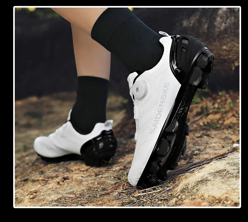 Scarpe da ciclismo unisex nuove, professionali, leggere e di lusso, originali, da strada, in gomma, MTB, da corsa, bici fashion, sport street