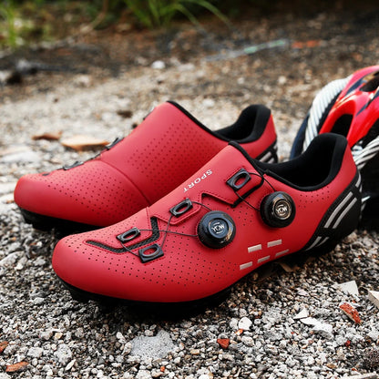 High-Quality Cycling Shoes Men's SPD Self-Locking Racing Bicycle Sports Shoes Women's MTB Mountain Non-Slip Cycling Shoes 36-47