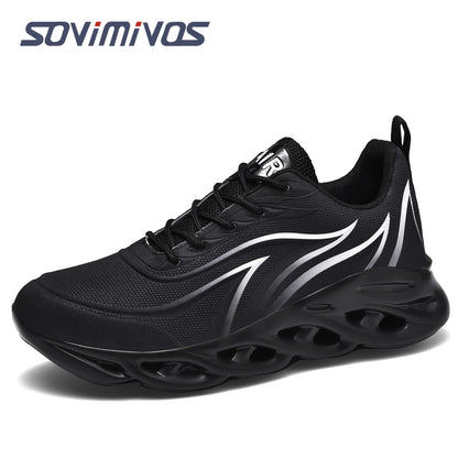 Mens Walking Shoes - Slip On Tennis Running Shoes Memory Foam Lightweight Work Sneakers for Indoor Outdoor Gym