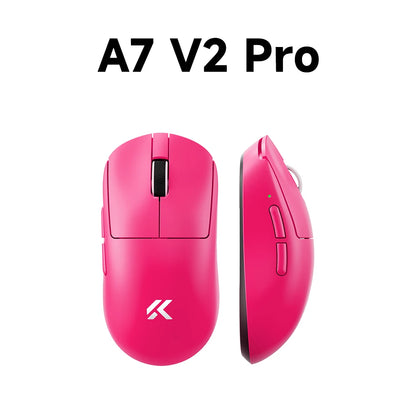 MCHOSE A7 V2 Rato Gaming Sem Fios Leve, Dupla Taxa de Polling de 8,000Hz, PAW3950 TI, Rato Gaming, Esports e Escritório