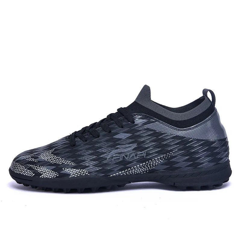 Nuevas zapatillas de fútbol para hombre de alta calidad, tacos para partidos en interior, botas de fútbol para exterior superventas, para césped, de caña alta, fútbol sala, antideslizantes