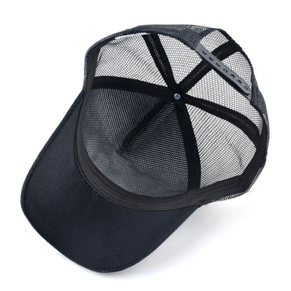 Modna bejzbol kapa s vezenim zakrpama "Wolf", snapback hip hop trucker kape za muškarce i žene, za vanjsku upotrebu, prozračna kapa s vizirom