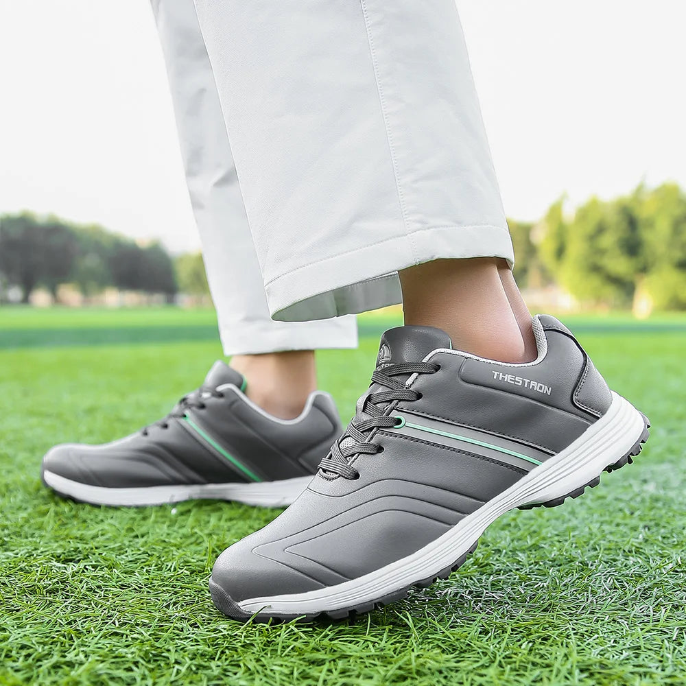 Waterproof Men's Golf Shoes Professional Lightweight Golfer Footwear Outdoor Golfing Sport Trainers Athletic Sneakers Brand