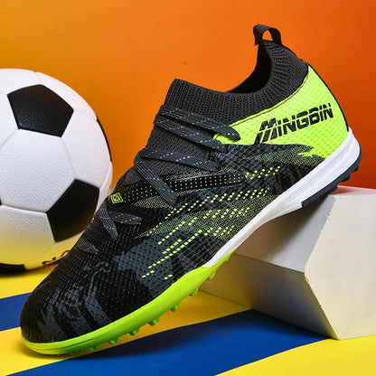 New Men Football Boots Professional Soccer Shoes Cleats Futsal Women Unisex Ultralight Hot Sale High-quality TF/FG Sneakers