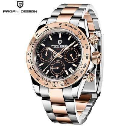 Gold 1644 PAGANI DESIGN 2026 New Men's Watches Top Brand Luxury Mens Quartz Wrist Watch Men Watch Men Chronograph Waterproof
