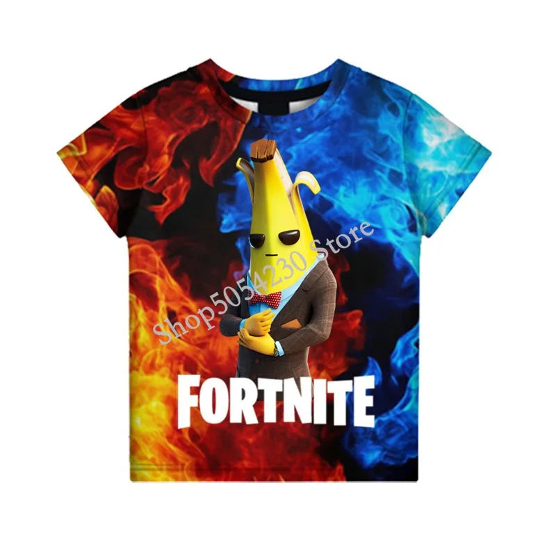 Sweatshirt Fortnite para Crianças Victory Royale 3D com Capuz Estampado para Homem, Mulher e Criança, Pullover Streetwear Gaming para Presentes de Aniversário