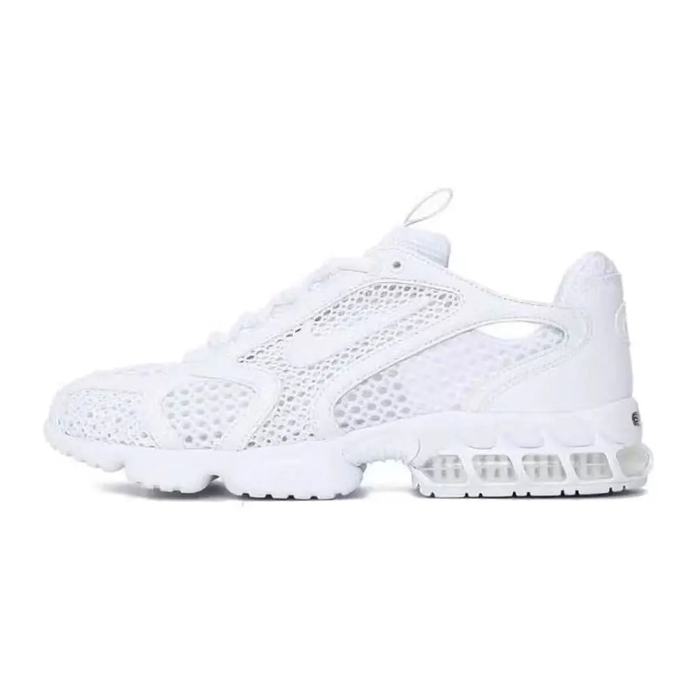 Nike Air Zoom Spiridon Cage2 Liquid Silver Low-Top Lifestyle Casual Shoes for Men Silver CJ1288-001