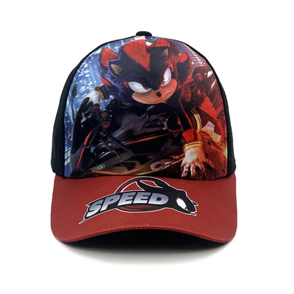 Casquette de baseball pour enfants Sonic 50-54 cm, personnage de dessin animé, hérisson ShadowTails, Knuckles, casquette de protection solaire, accessoire, cadeau