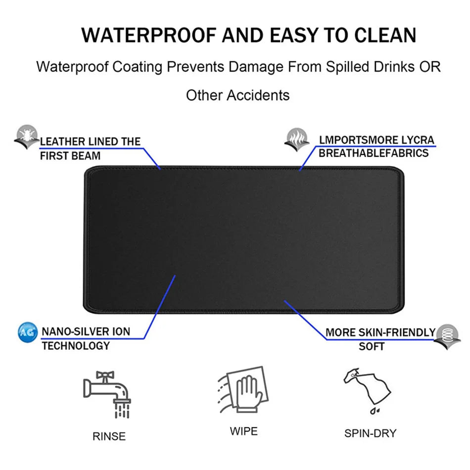 Call of Duty Game Large Mouse Pad PC Gaming Accessories Desktop Extended Table Mat XL Laptop Office Rubber Carpet Soft Mausepad
