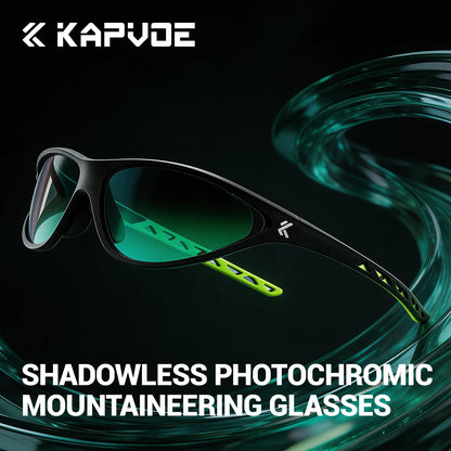 Kapvoe Hiking Sunglasses Camping Fashion Sunglasses for Men Photochromic Cycling Glasses MTB Bike Goggles Fishing Eyewear Sports
