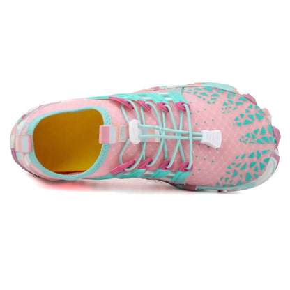 Men Women Water shoes Upstream Wading Swimming Barefoot Five Fingers Aqua Shoes Colorful Beach Seaside Light Unisex Sneakers New