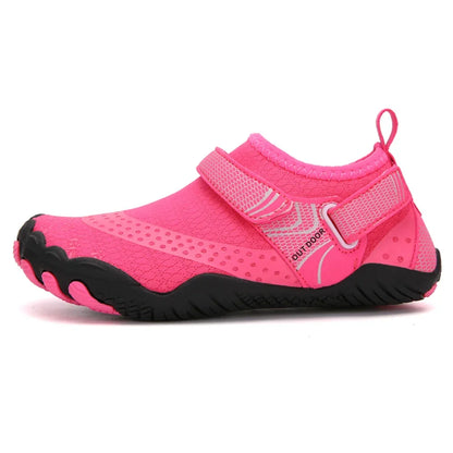 Kids Aqua Shoes Summer Beach Five Fingers Barefoot Water Shoes Swimming Lightweightl Non-slip Seaside River Children Sneakers