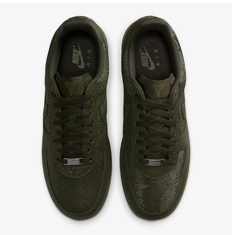 Nike Authentic jesenski stil muške niske tenisice otporne na habanje s uzorkom zmijske kože IB0018-301