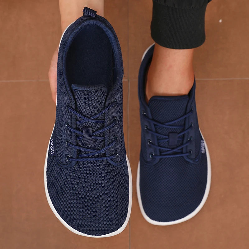 Barefoot Shoes Men's Casual Running Sports  Breathable One Foot Shoes Lightweight and Minimalist Walking Shoes Oversized