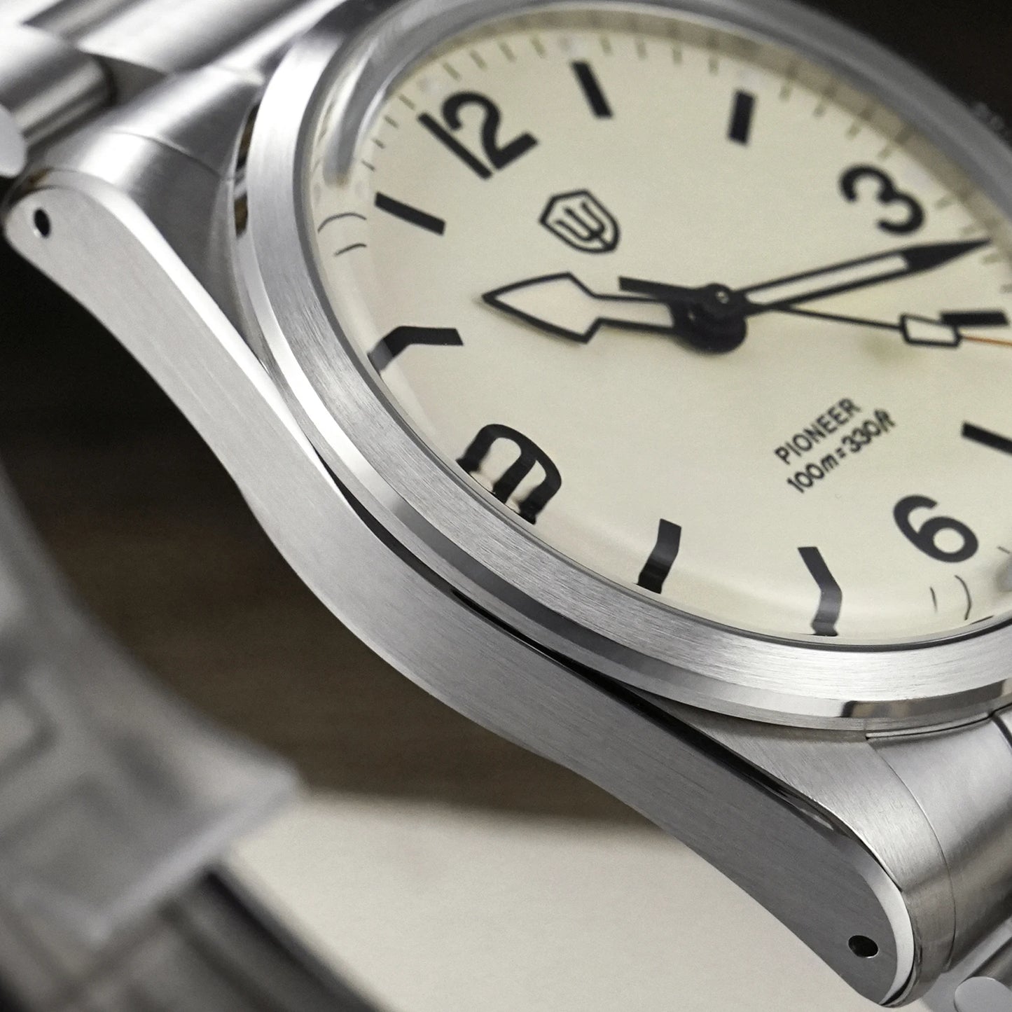 Watchdives WD1960S V2 Watch VH31 Sweep Second Movement Stainless Steel Sapphire Crystal Business Wristwatch Vintage Watches