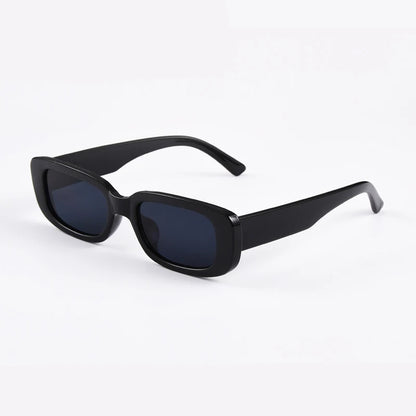 Gafas de sol cuadradas para hombre, rectangulares, de marca, de diseño, pequeñas, para hombre, estilo retro, con lentes negras, para conducir y pescar, Oculos UV400