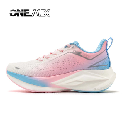 ONEMIX Men Running Shoes Super Lightweight Outdoor Athletic Training Jogging Sneakers Anti-Slip Wear-Resistant Walking Footwear