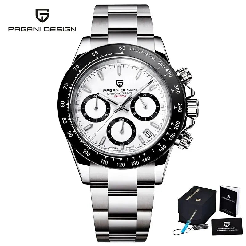 Gold 1644 PAGANI DESIGN 2026 New Men's Watches Top Brand Luxury Mens Quartz Wrist Watch Men Watch Men Chronograph Waterproof