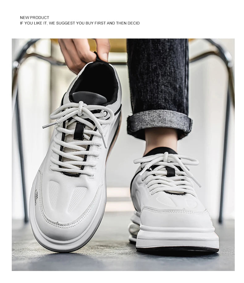 Air Cushion Men Sports Running Shoes Casual Breathable Lightweight Women's Comfortable Athletic Nonskid Walking Sneakers ﻿