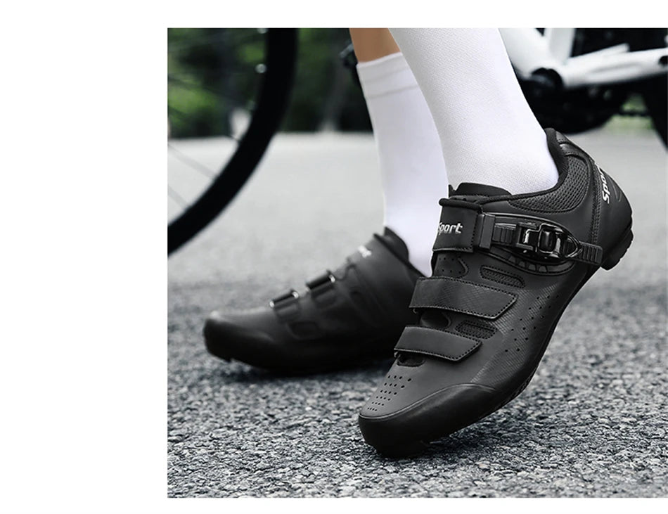 Men's Cleatless Cycling Shoes Flat Pedal MTB Shoes Non-Slip Rubber Speed Road Bike Shoes Women Racing Mountain Bicycle Sneakers
