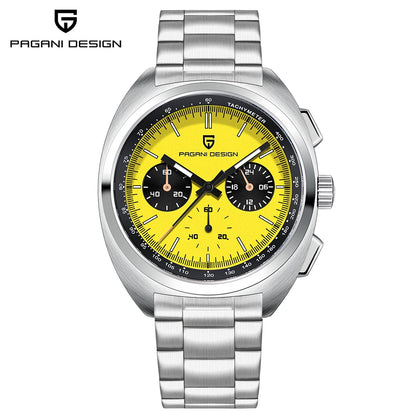 PAGANI DESIGN 2026 NEW Turtle Back Chronograph 1782 fashion quartz wristwatch for Man Luminous Waterproof Watch Reloj hombre