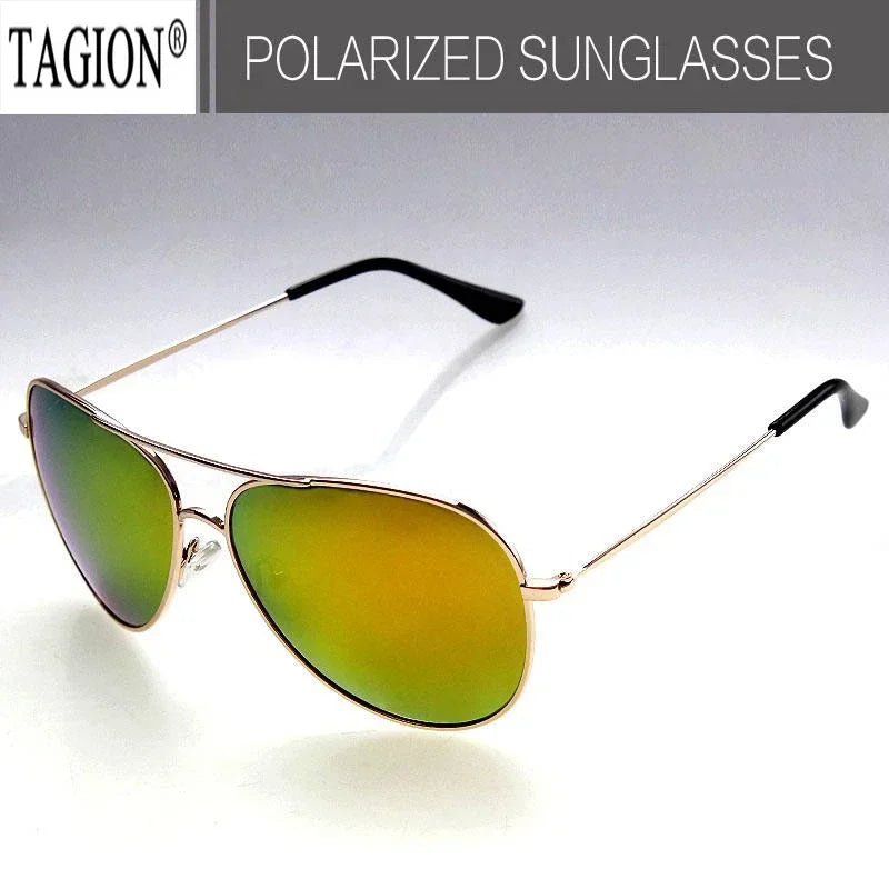 Sunmmer Polarized Sun Glasses Men Women Fashion Luxury Pilot Sunglasses Male UV400 Sunlight Proof Eyewear Female Versatile 3026