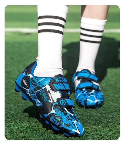 Soccer Cleats for Men Women Breathable Lightweight Anti Slip Firm Ground for Outdoor Football Training Match Sports