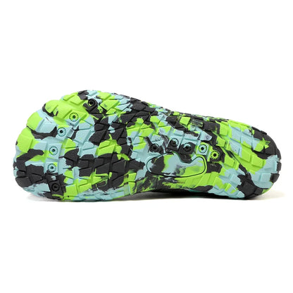 Men Women Water shoes Upstream Wading Swimming Barefoot Five Fingers Aqua Shoes Colorful Beach Seaside Light Unisex Sneakers New