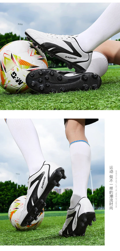 Novas sapatilhas de futebol profissional para homem, sapatilhas de futebol para adulto, futsal indoor, ultraleves, antiderrapantes, desportivas, resistentes ao desgaste, botas de futebol