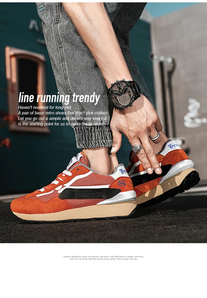 Men's Casual Cricket Shoes Fashion Sneakers Forrest Gump Shoes Walking Shoes Tennis Sports Road Running Shoes