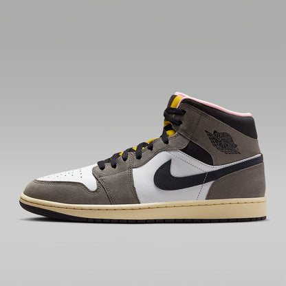 Nike genuine JORDAN men's mid top cushioned classic lightweight sports shoes HQ2011-100