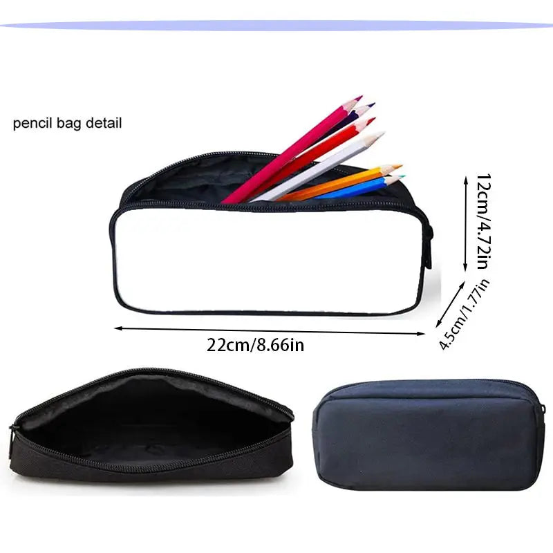 Hot Game Design Child Backpacks F-FortniteS Lunch Bag Pencil Case Pupil Large Capacity School Bags For Boy Girl Best Gift