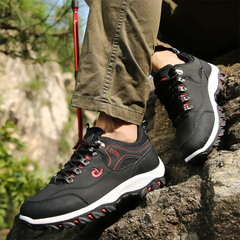 Men's and Women's Casual, Fashionable, Thick Soled, Lightweight, Comfortable, Breathable Outdoor Hiking Shoes, Sports Shoes 2025