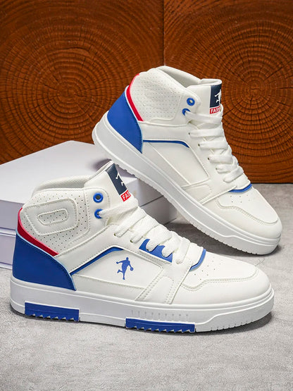 Men's Low-Top Casual Sports Shoes Fashion Basketball Sneakers Street Style Skateboarding Shoes for Teens