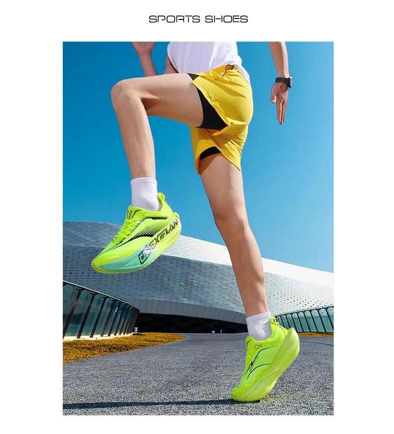 Marathon Men Running Shoes Carbon Board Speciality Sports Breathable Lightweight Women's Comfortable Chunta Athletic Sneakers