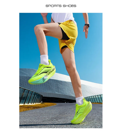 Marathon Men Running Shoes Carbon Board Speciality Sports Breathable Lightweight Women's Comfortable Chunta Athletic Sneakers