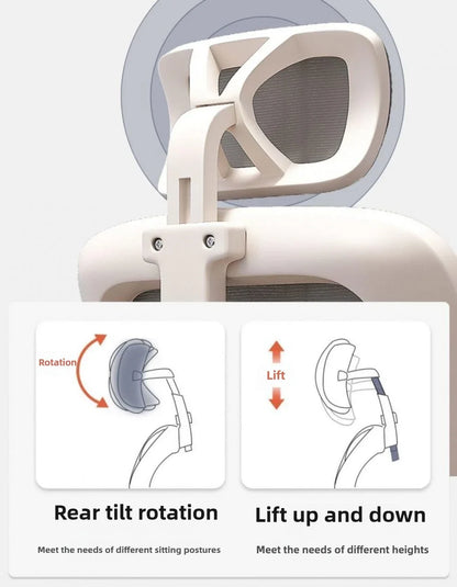 Ergonomic Chair, home Computer Chair, comfortable Sedentary Student Study Chair, dormitory Backrest, E-sports Chairs, Office Chairs