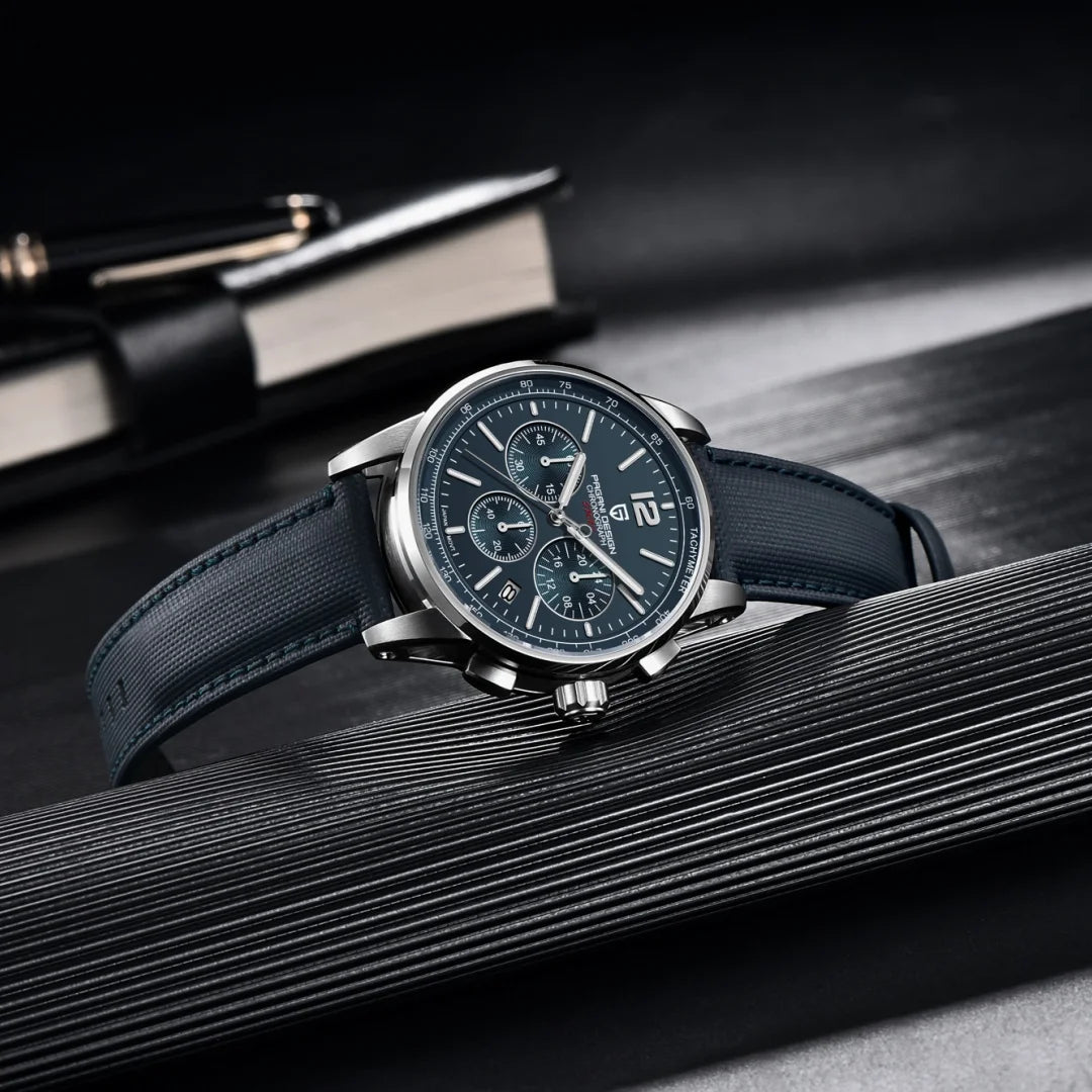 PAGANI DESIGN 2026 New Luxury Fashion Casual Men Quartz Watches VK63 100M Water Resistant Sapphire Glass Stainless Steel Watches