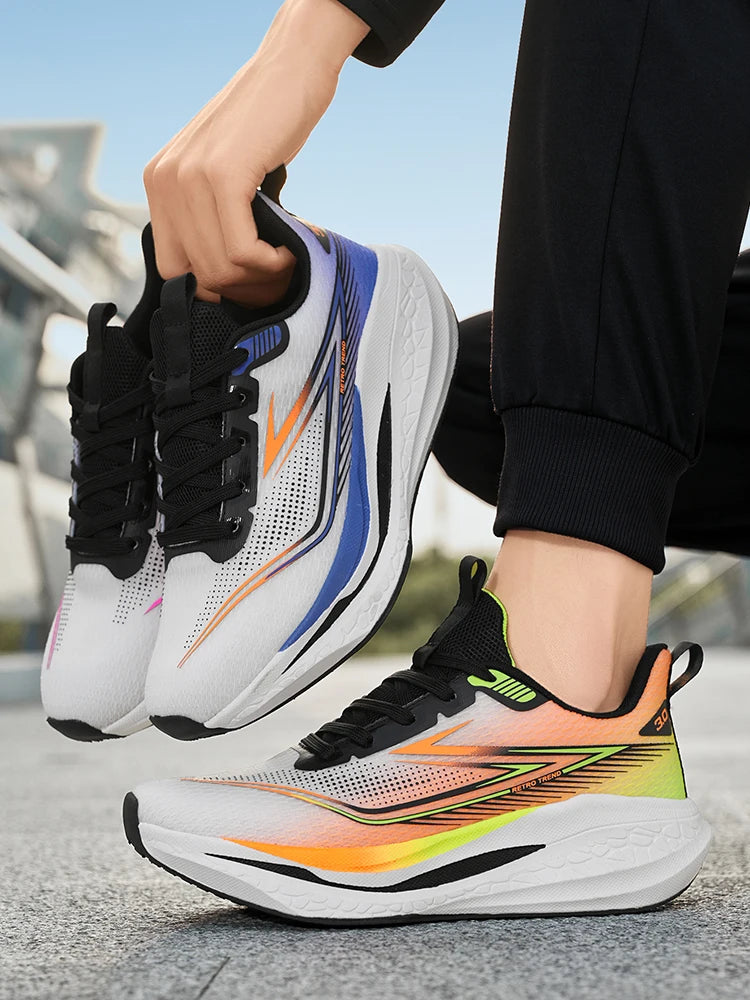 Men's Large Size Sports Shoes Outdoor Hiking Running Comfortable Casual Versatile Fashionable Training Shoes for Couples