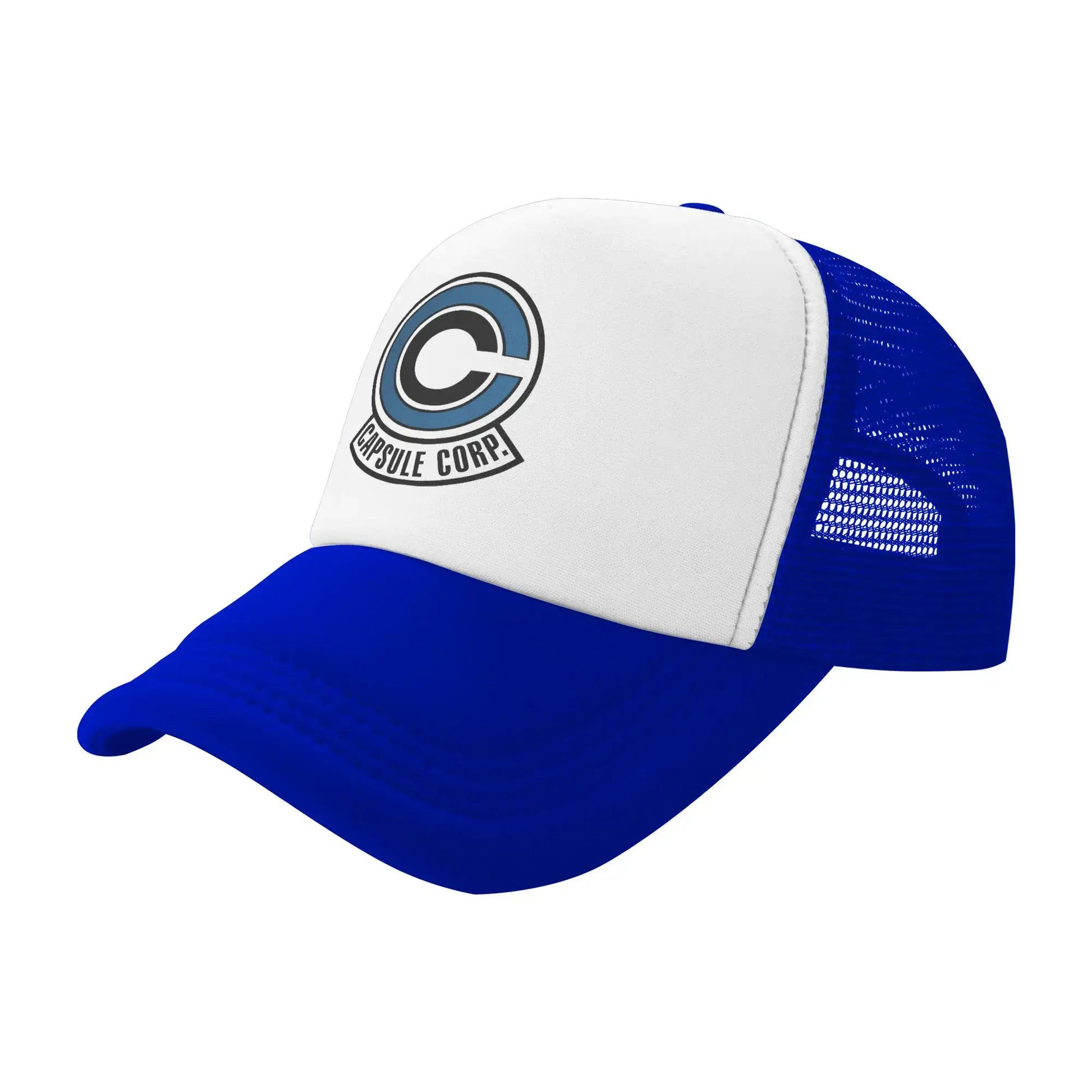 Dragon Ball  Kid Buu Trucker Cap Unisex  Hats Sun Caps Trucker Cap Adjustable Polyester Mesh Baseball Cap Summer, Produit gaming premium Fraquane