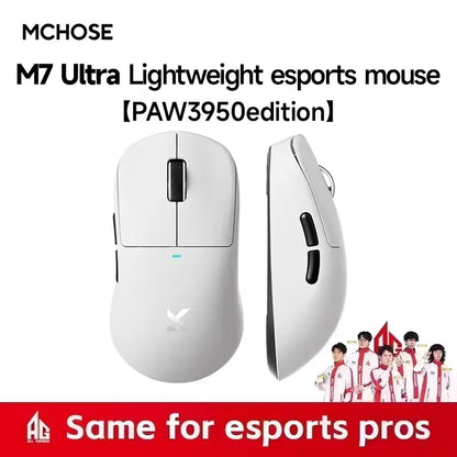 MCHOSE M7 Ultra Ergonomiczna mysz gamingowa PAW3950 Super Sensor TOPSPEED 8000Hz Polling Rate Lekka konstrukcja Realtek Master Mice