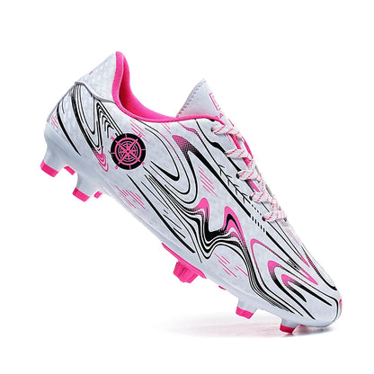 Kids Youth Soccer Cleats Football Shoes Men Non Slip Breathable Lightweight Training Sneakers Boys Children Football Match Boots