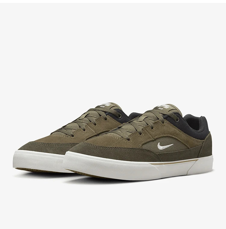 Baskets de sport Nike Authentic SB Malor pour homme, basses, à lacets, résistantes à l'usure FV6064-100