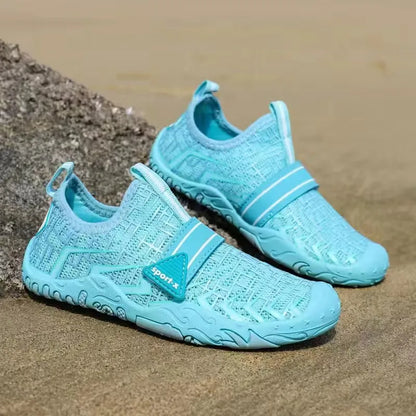NEW Children Boys And Girls Beach Quick Diving Shoes Qianjiang Swimming Shoes Indoor Fitness Floor Shoes Bathroom Shoes 29-38#