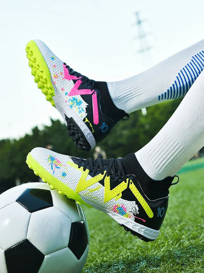 Нови мъжки футболни обувки Society Cleats, професионални футболни обувки за зала, бързи футболни бутонки за терен, оригинални тренировъчни маратонки за момчета