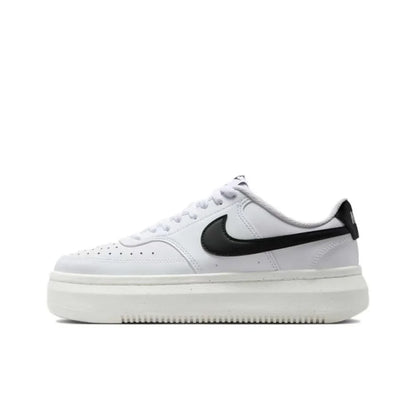 Nike Court Vision Alta Women's Low-Top Basketball Shoes Soft & Comfortable, Durable White/Black DZ5394-107