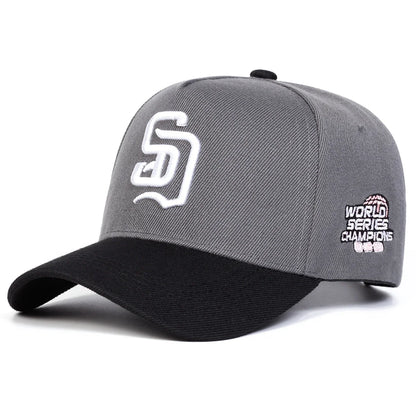 Casquettes de baseball unisexes à lettrage brodé, ajustables, décontractées, pour le printemps et l'automne, avec protection solaire