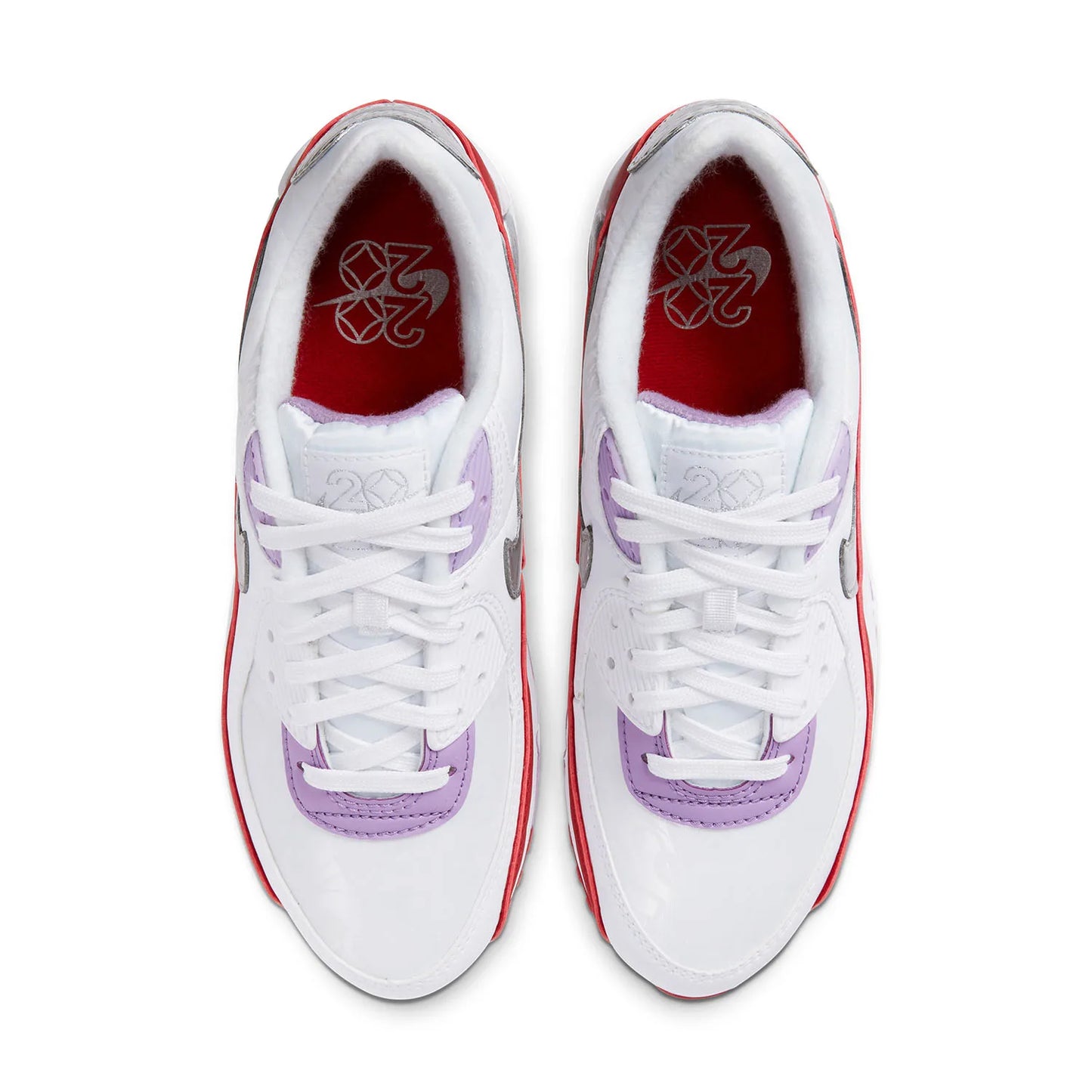 Ténis casuais almofadados unissexo Nike Official Genuine AIR MAX 90 CNY novos CU3004-176